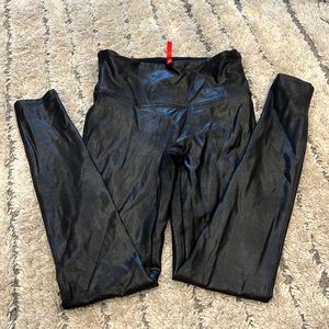 Spanx Leather Leggings